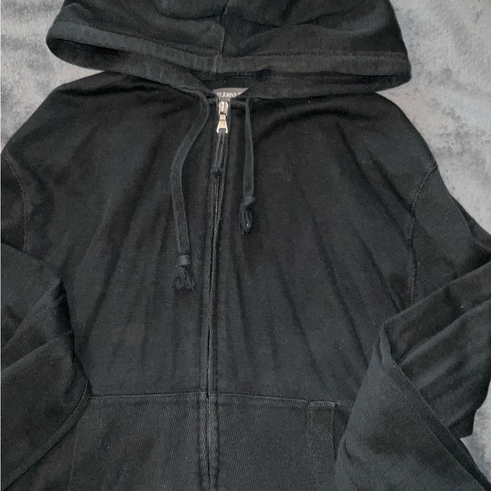 Black Hooded Jacket